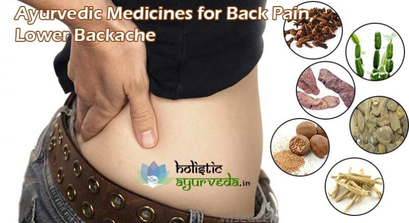 Ayurvedic Medicines for Back Pain