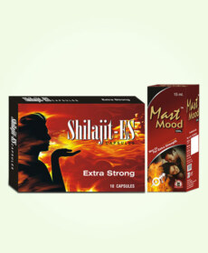 Shilajit ES Capsules and Mast Mood Oil