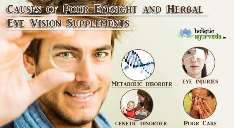 Causes of Poor Eyesight and Herbal Eye Vision Supplements