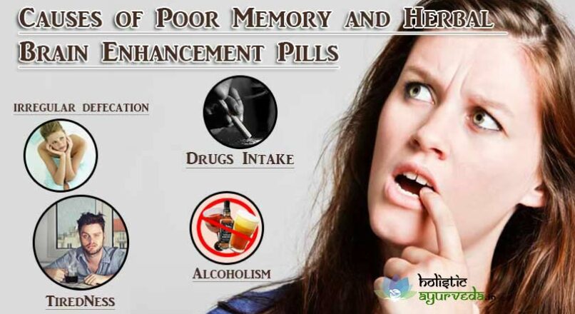 Causes of Poor Memory and Herbal Brain Enhancement Pills