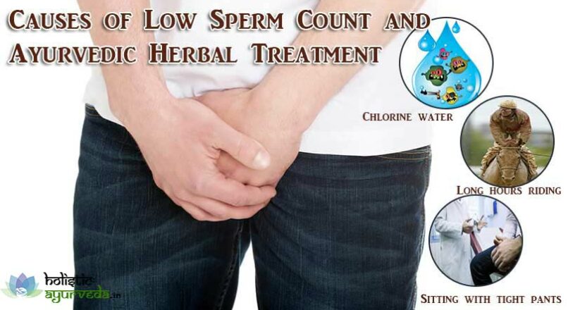 Causes of Low Sperm Count and Ayurvedic Herbal Treatment