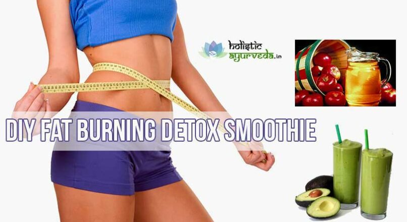 DIY Homemade Natural Fat Burning Detox Smoothies