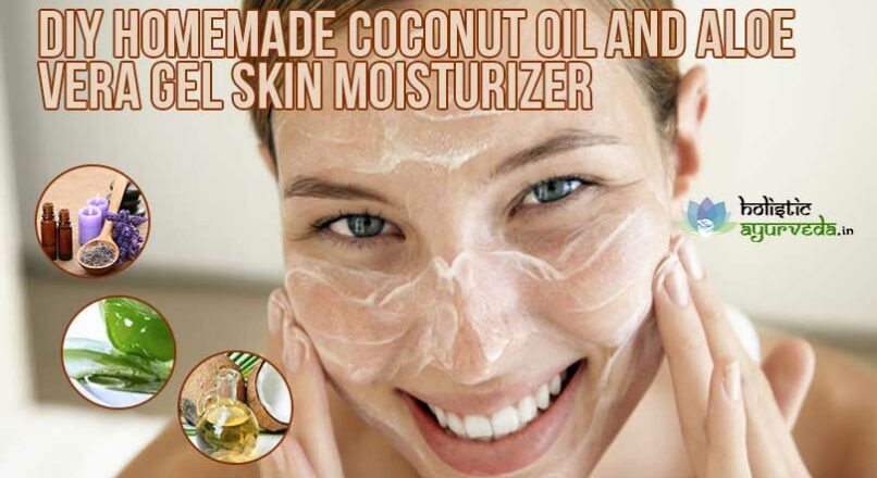 Homemade Coconut Oil And Aloe Vera Gel Skin Moisturizer Recipes