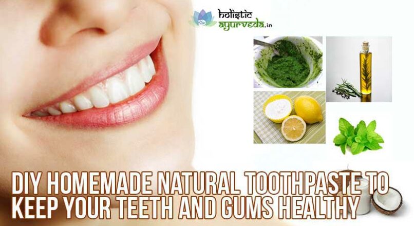 Natural Homemade Toothpaste Recipes