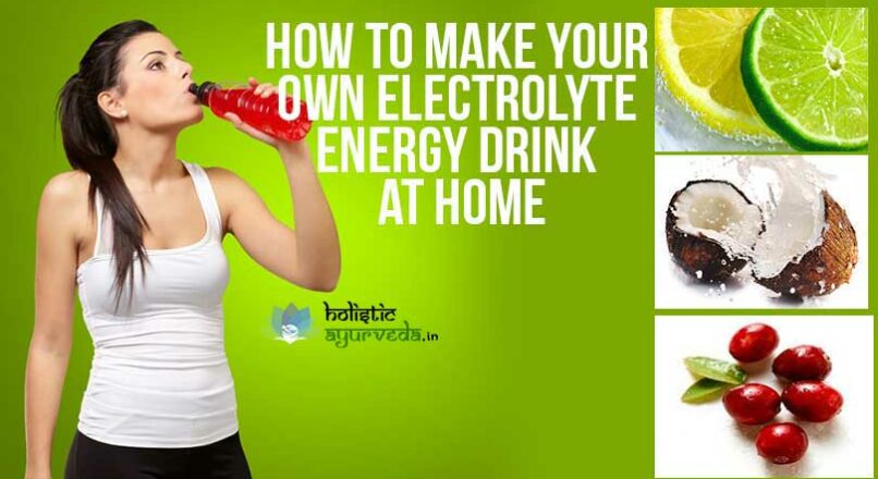 Homemade Electrolyte Energy Drink