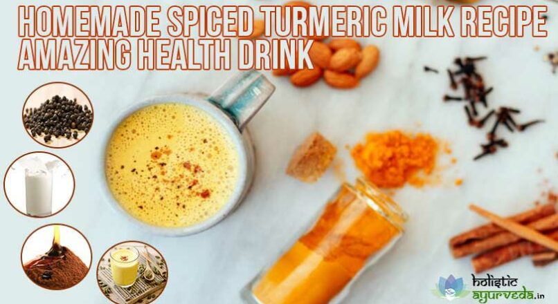 Homemade Spiced Turmeric Milk Recipes