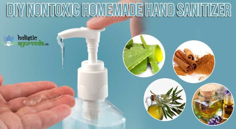 Homemade Hand Sanitizer Recipe