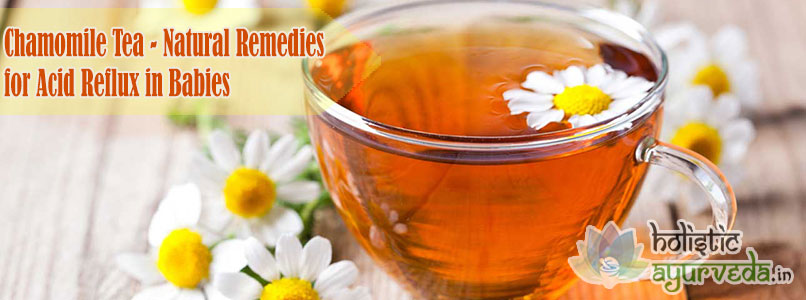 Chamomile Tea - Natural Remedies for Acid Reflux in Babies