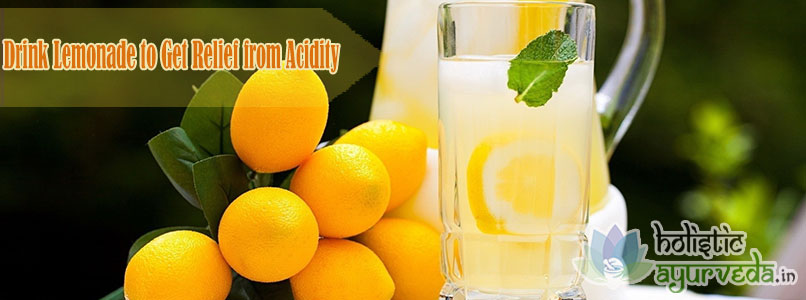 Drink Lemonade to Get Relief from Acidity