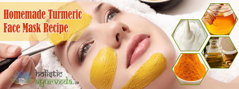 Homemade Turmeric Face Mask Recipe