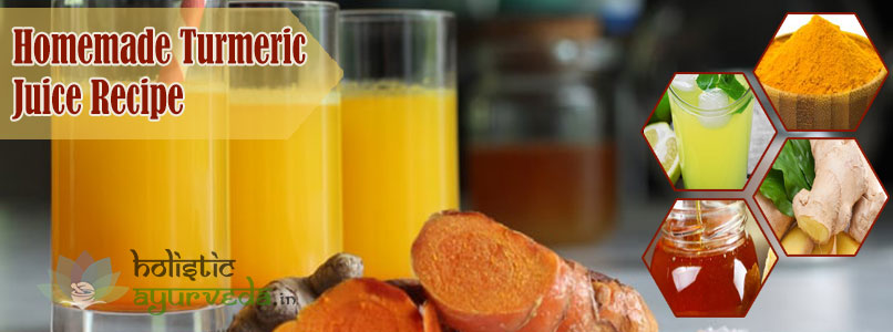 Homemade Turmeric Juice Recipe