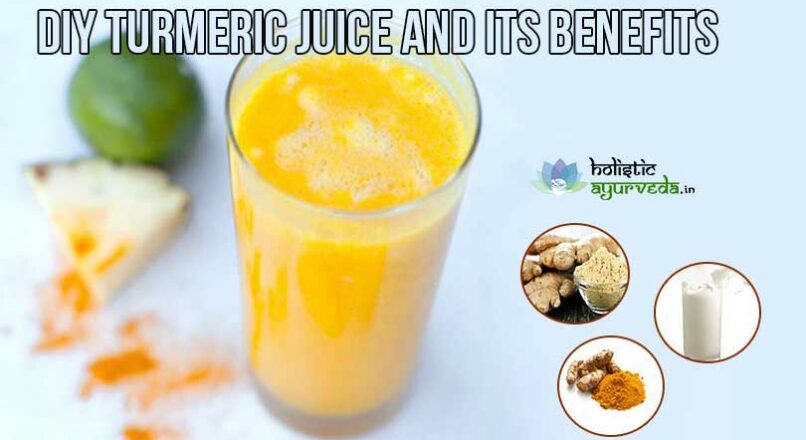 Easy Homemade Turmeric Juice Recipe