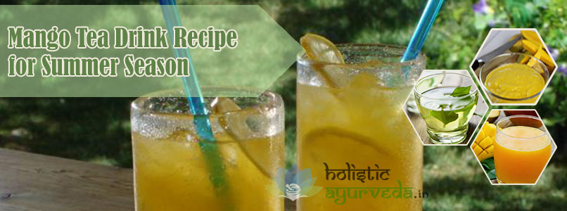 Mango Tea Drink Recipe