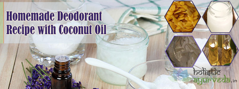 Homemade Deodorant Recipe with Coconut Oil