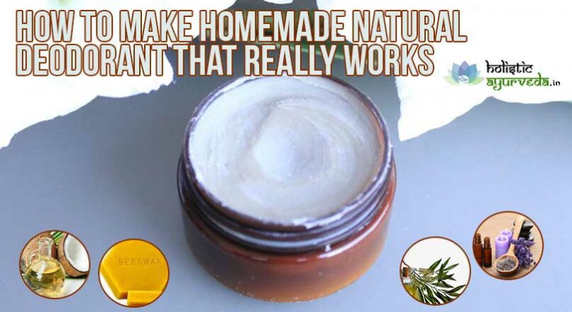 Homemade Natural Deodorant Recipes