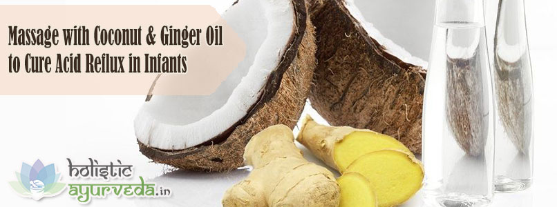 Coconut and Ginger Oil to Cure Acid Reflux