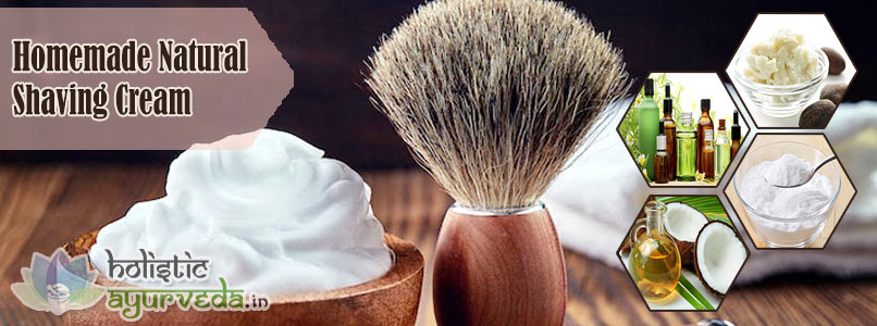 Homemade Natural Shaving Cream