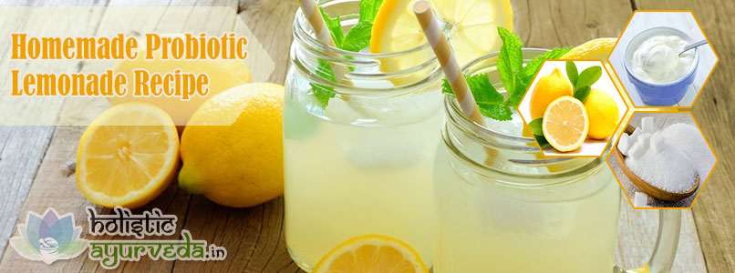 Homemade Probiotic Lemonade Recipe