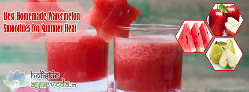 Homemade Watermelon Smoothies for Summer Heat