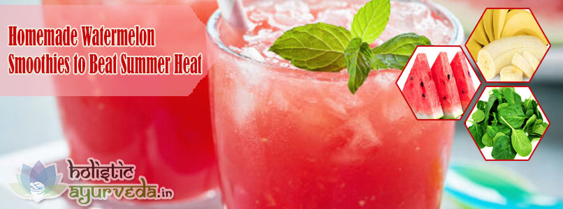 Homemade Watermelon Smoothies to Beat Summer Heat