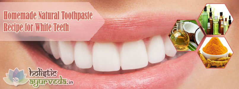 Natural Toothpaste Recipe for White Teeth