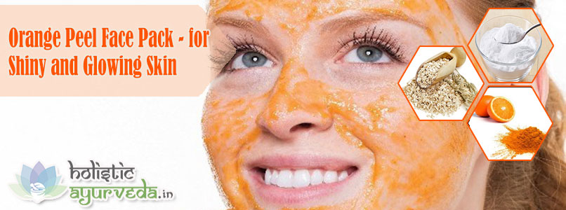 Orange Peel Face Mask for Shiny and Glowing Skin