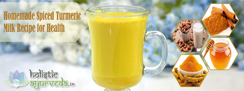 Spiced Turmeric Milk Recipe for Health