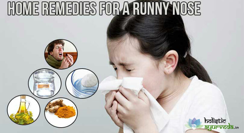 Home Remedies for a Runny Nose and Cold, Stop Sneezing Naturally